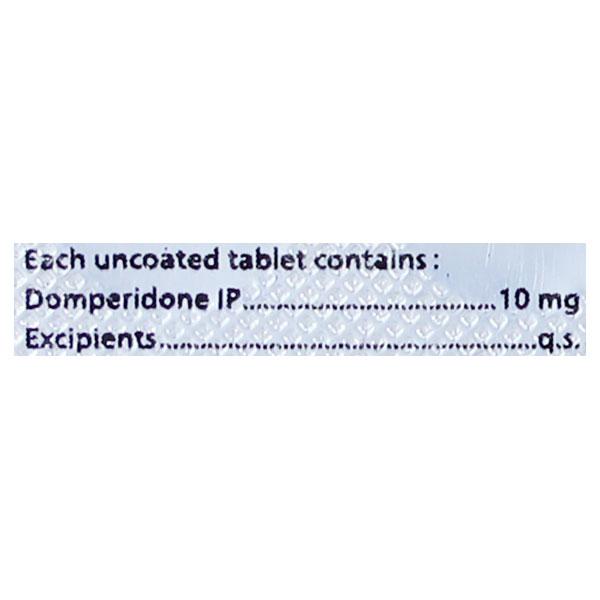 DOMVENT 10mg Tablet 10's - Ulcer/Reflux/Flatulence-Aaa