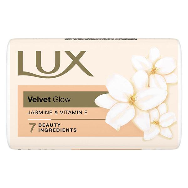 Lux Velvet Glow Jasmine & Vitamin E For Glowing Skin Beauty Soap Mega Pack (Pack of 3) 450 gm - Soaps