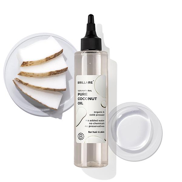 Netmeds | Brillare Pure Coconut Oil 200 ml