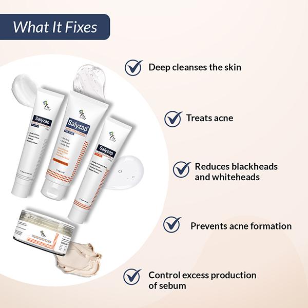 Fixderma Salyzap Acne kit 150 gm - Lotions & Creams