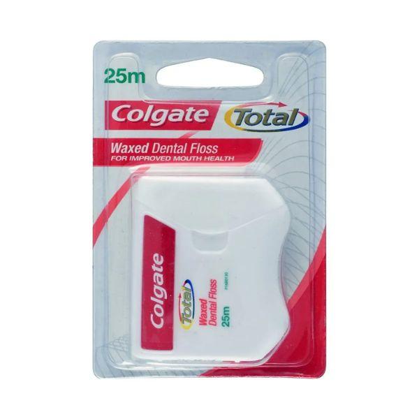 Colgate-Palmolive, Colgate Waxed Dental Floss - 25 m 1's - Floss & Tongue Cleaners