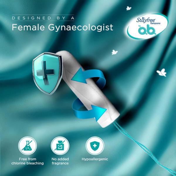 Stayfree Ob Pro Comfort Tampons For Heavy Flow 10's - Tampons