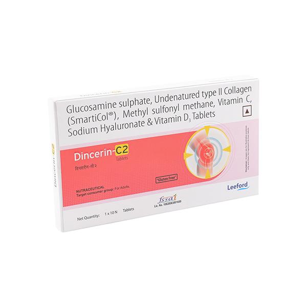 DINCERIN C2 GLUTEN FREE Tablet 10's - Supplements-Sup