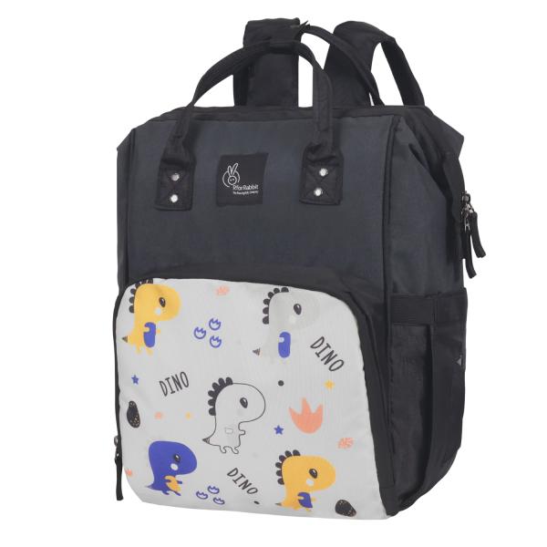 Netmeds | R for Rabbit Caramello Dino Diaper Bags - Grey 1's