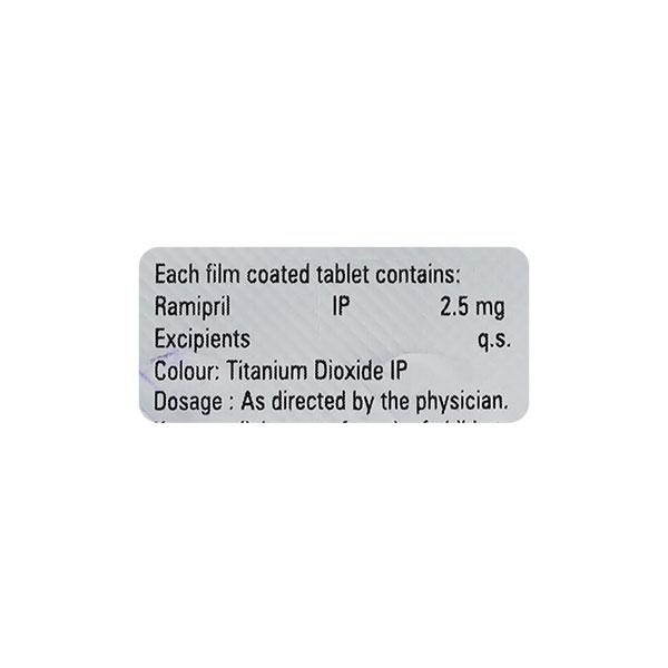 PRILWIN 2.5 Tablet 10's - Hypertension-ACE