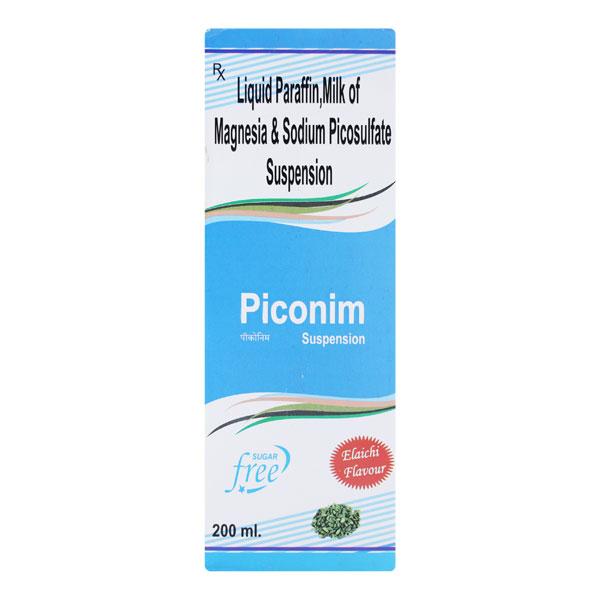 PICONIM SUGAR FREE ELAICHI FLAVOUR Suspension 200ml - Constipation-Lax