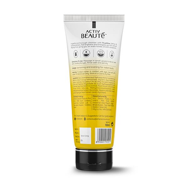 Activ Beaute Brightening Face Wash 100 ml - Face Wash & Cleansers