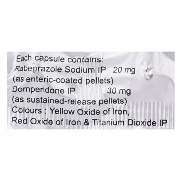 Helirab D Capsule 10'S - Ulcer/Reflux/Flatulence-Aaa