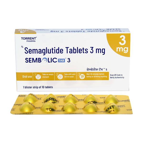 Netmeds | SEMBOLIC 3 Tablet 10's