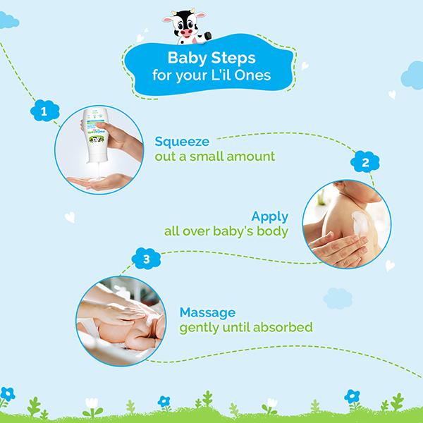 Mamaearth Milky Soft Body Lotion for Babies with Oats, Milk & Calendula 200 ml - Creams, Lotions & Oils