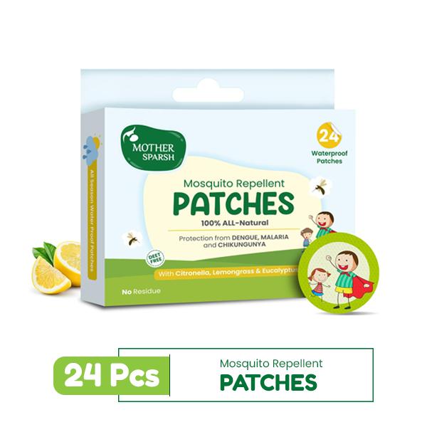 Netmeds | Mother Sparsh Mosquito Repellent Patches 100 % All-Natural waterproof Patches 24's