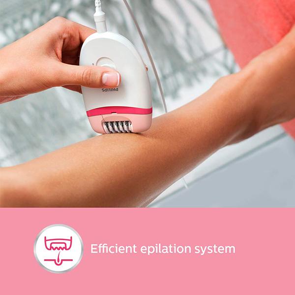 Philips Corded Compact Epilator BRE23500 - Hair Removal Accessories