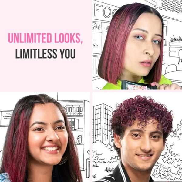 Anveya Colorisma Euphoria Blue & Summer Pink 2's - Crème