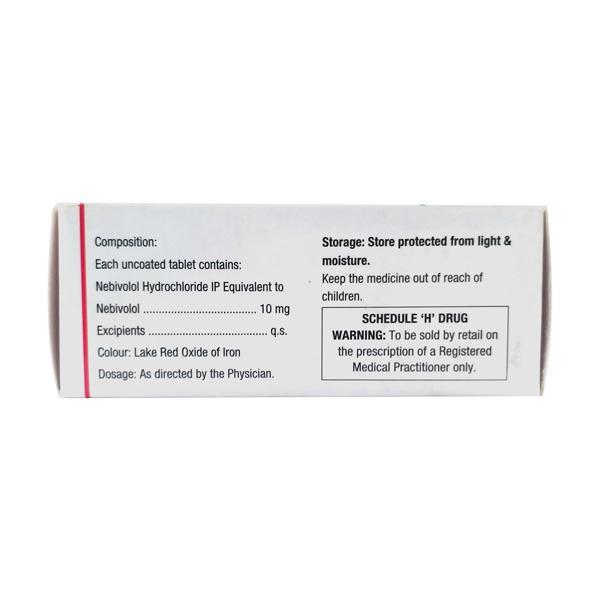 Nebizok 10mg Tablet 10'S - Hypertension-Bet