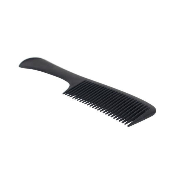Alan Truman CB-02 Wide-Teeth Handle Carbon Comb 1's - Hair Combs