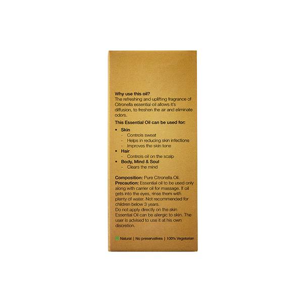 Organic Harvest Citronella Essential Oil 10 ml - Essential Oils