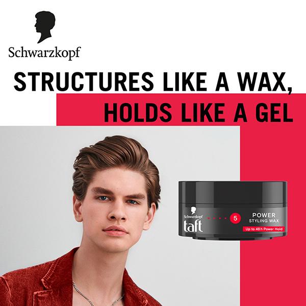 Schwarzkopf Power Styling Wax 75 ml - Hair Gels & Waxes