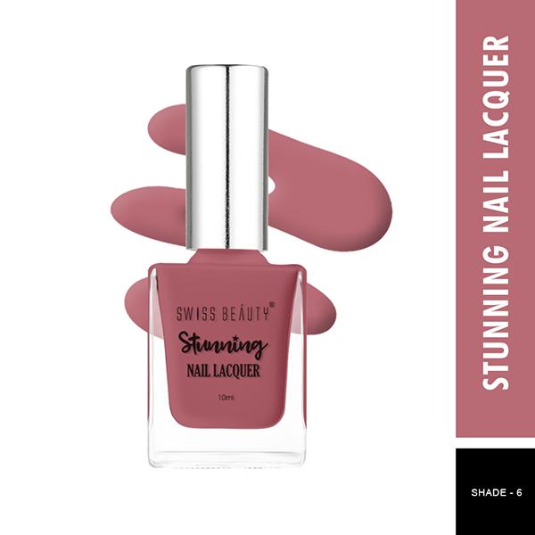 Swiss Beauty Stunning Nail Polish - (Shade-06) 10 ml - Nail Polish