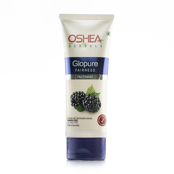 Oshea Herbals Glopure Fairness Face Wash 120 gm - Face Wash & Cleansers