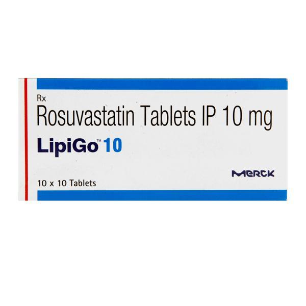 Lipigo 10mg Tablet 10'S - High Cholesterol-Dys