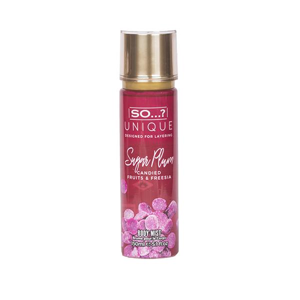 SO Unique Sugar Plum Body Mist 150 ml - Body Mist/Spray