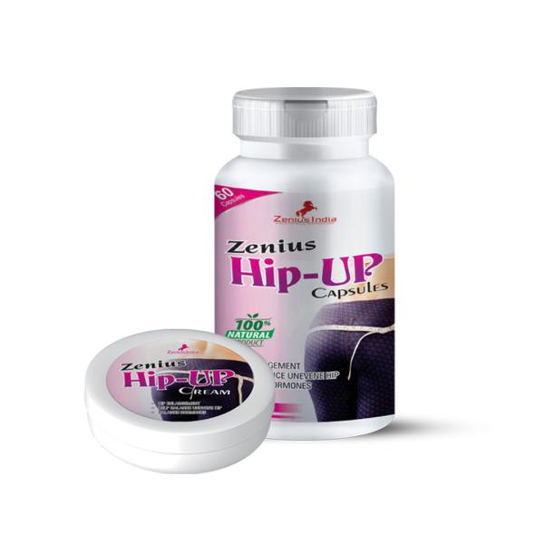 Zenius Hip Capsule 60's + Hip Up Cream 50 gm 1's - Other Supplements