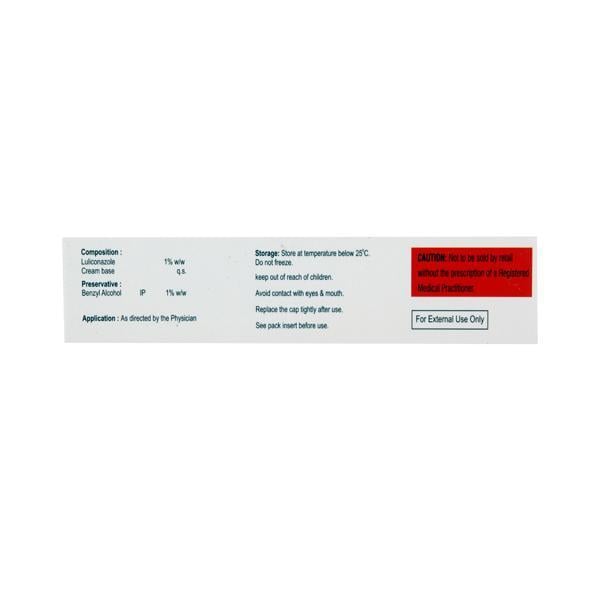 Luliclinz Cream 30gm - Fungal Infections-Taa