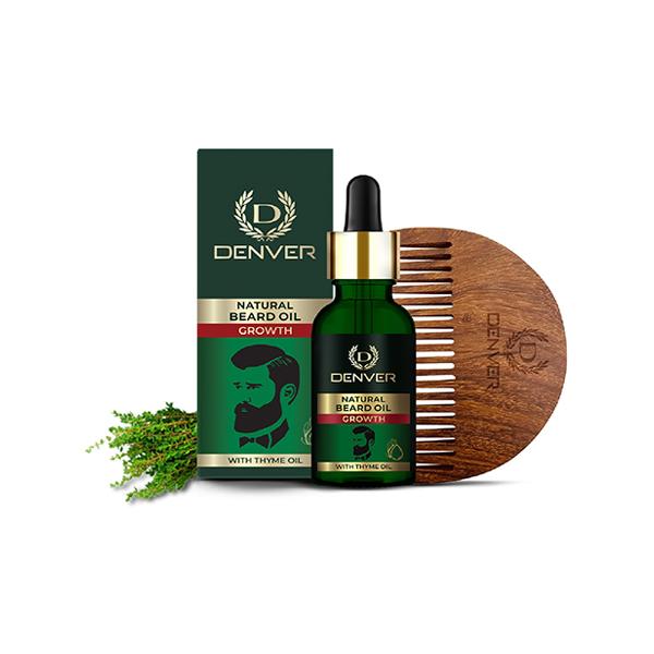Netmeds | Denver Growth Beard Oil 30 ml