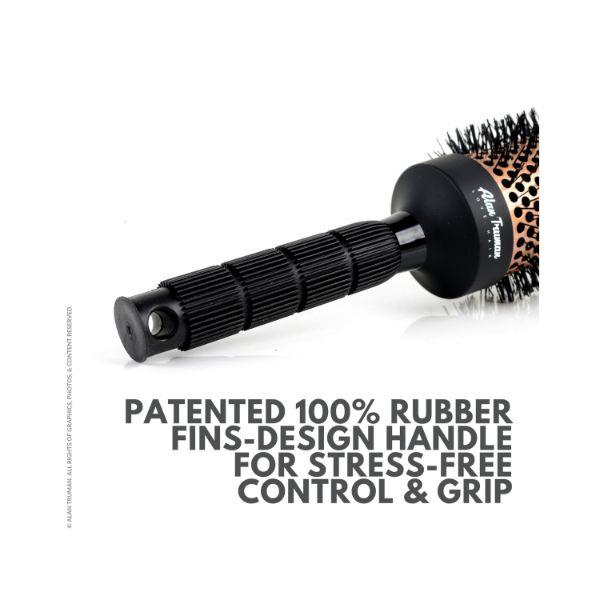 Alan Truman Gold Ceramic Blow-Drying Brush-Medium 1's - Hair Brushes