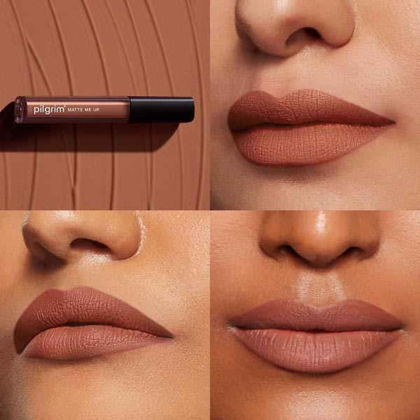 Pilgrim Liquid Lipstick Mocha Muse 3 ml - Liquid Lipsticks