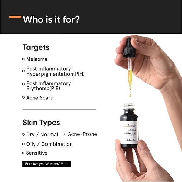 Minimalist Tranexamic Acid Face Serum 30 ml - Face Serum