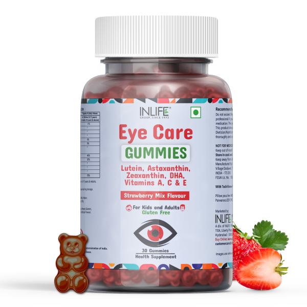 Inlife Eye Care Gummies - Strawberry Mix 30's