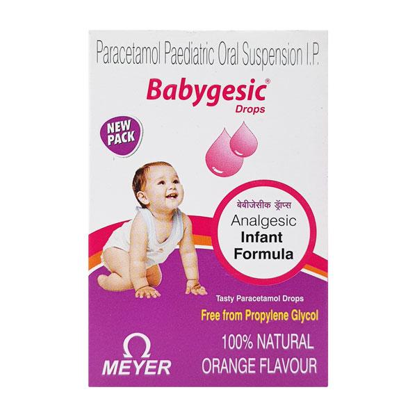 Netmeds | Babygesic New Pack Orange Flavour Drops 15ml