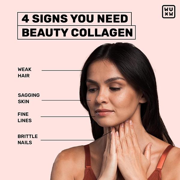 What's Up Beauty Collagen Powder Certified Marine Titagen Type I & III Spotless Skin Litchi Flavour 200 gm - Multi-Vitamins