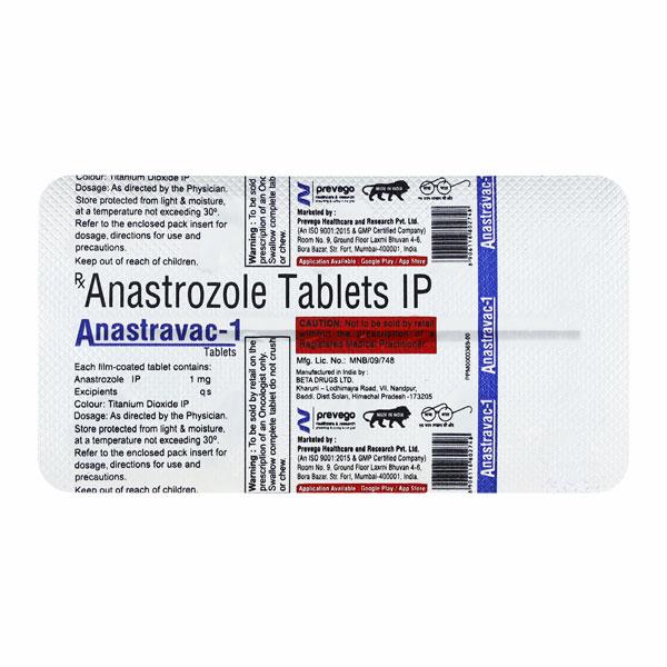 ANASTRAVAC Tablet 10's - Cancer Oncology-Hor