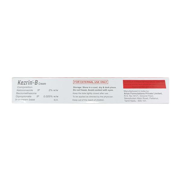 KEZRIN B Cream 20gm - Fungal Infections-Taa