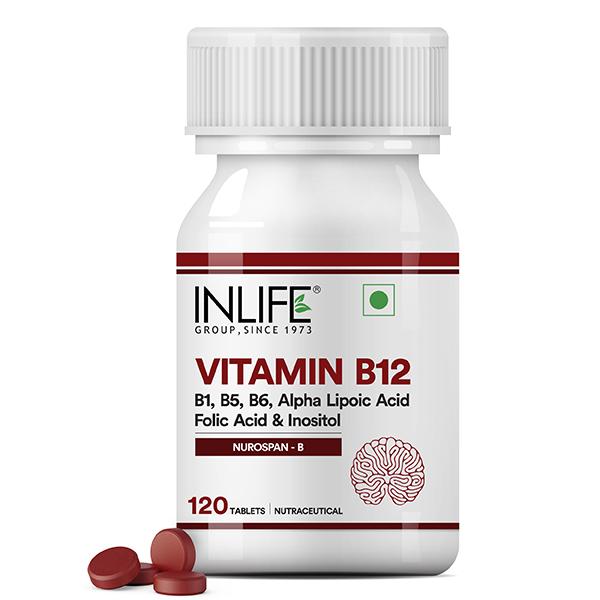 Netmeds | Inlife Vitamin B12 Nurospan-B Tablets 120's