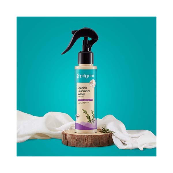 Netmeds | Pilgrim Spanish Rosemary Water With Biotin for Thicker Stronger Hair 100 ml