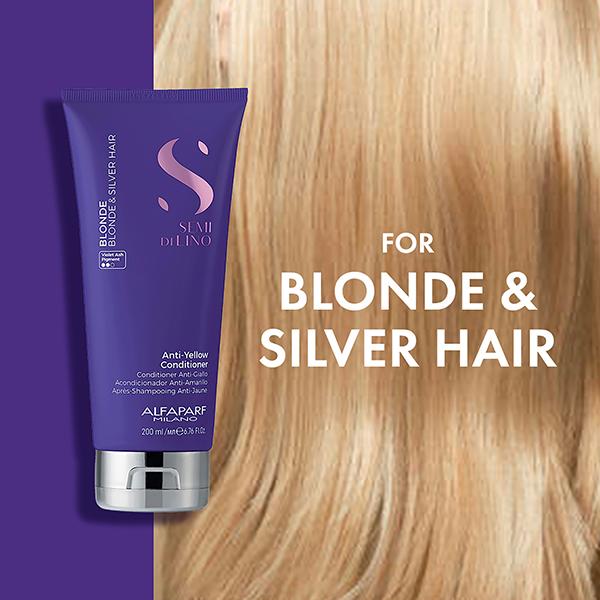 Alfaparf Milano Blonde Hair Anti-Yellow Conditioner 200 ml - Conditioners