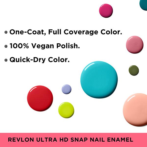 Revlon Ultra Hd Snap Nail Polish - Shade - No Drama 8 ml - Nail Polish