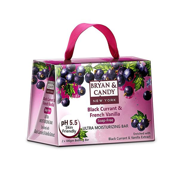 Bryan & Candy Black Currant Bathing Bar 230 gm - Soaps
