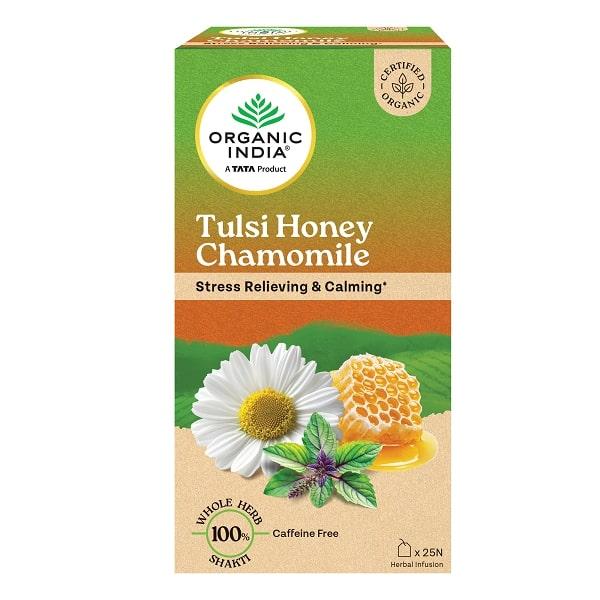 ORGANIC INDIA TULSI HONEY CHAMOMILE 18'S - Teas