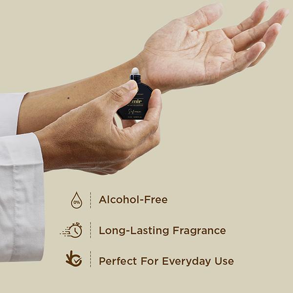 The Man Company Emir Attar Sufiana for Men, 35% Highly Concentrated Perfume Oil 12 ml - Men Perfumes (Edt/Edp)