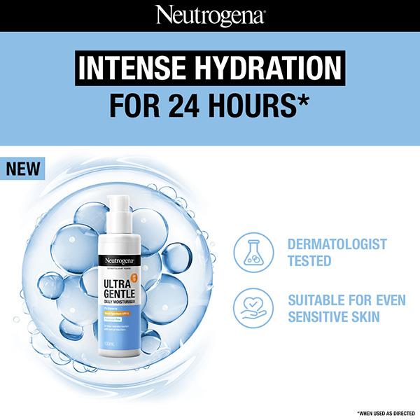 Neutrogena Ultra Gentle Daily Moisturiser SPF 15 100 ml - Face Moisturizers
