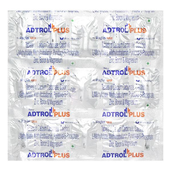 NEW Adtrol Plus Tablet 15'S - Osteoporosis-Age