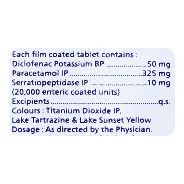 EVOZEN DP Tablet 10's - Pain relief-Nsa