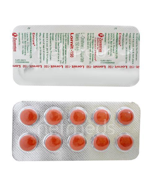 Lornit 150mg Tablet 10'S - Liver Disease