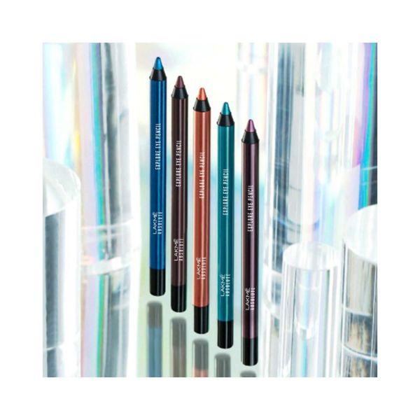 Lakme Absolute Explore Eye Pencil Invincible Purple 1's - Eyebrow Pencils & Enhancers