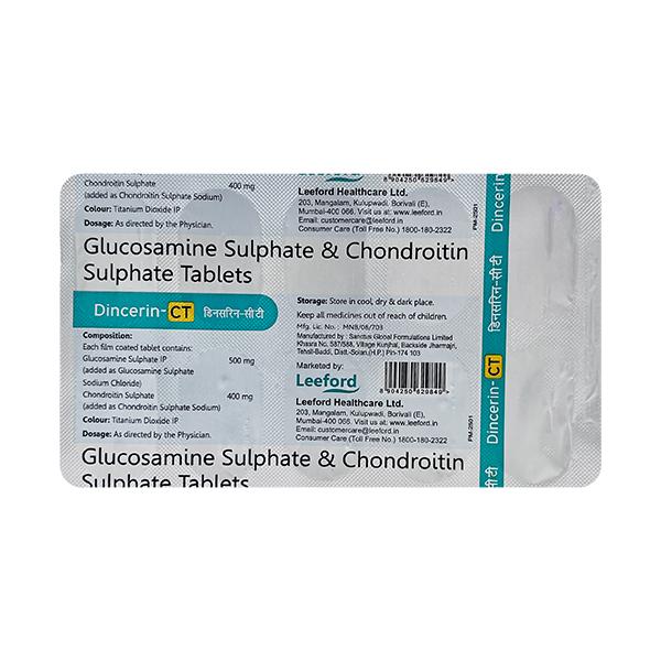 DINCERIN CT Tablet 10's - Arthritis-Oth
