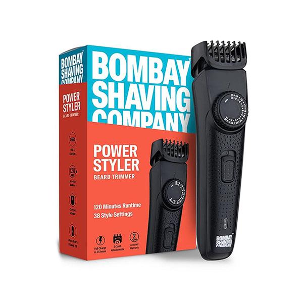 Netmeds | Bombay Shaving Company Cordless Beard Trimmer, Black 200 gm
